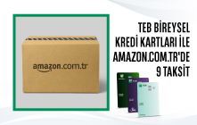 Amazon.com.tr'de 9 Taksit Fırsatı! 